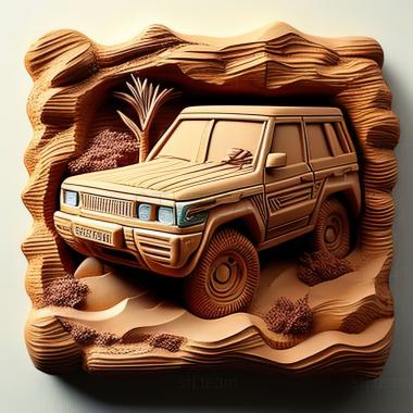 3D модель Mitsubishi Pajero Mini (STL)